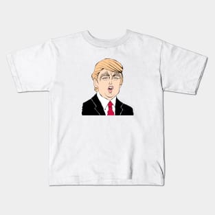 DONALD TRUMP FAN ART Kids T-Shirt